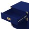 Odrini High Gloss Metal Corner Brackets Accent/Side Table/Nightstand
